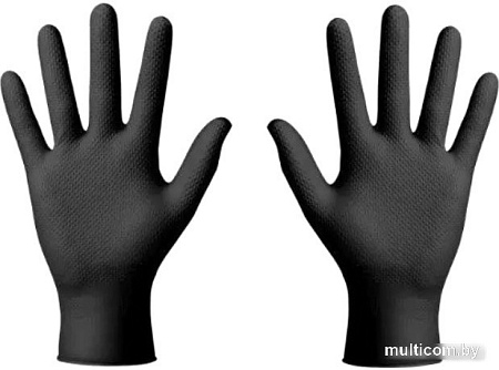 Нитриловые перчатки Gogrip Нитриловые RP30023003-001 (M, 50 шт, черный)
