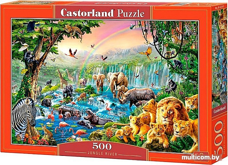 Пазл Castorland Река в джунглях