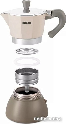 Гейзерная кофеварка Kitfort KT-7150