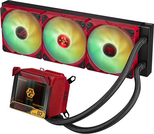 Жидкостное охлаждение для процессора ASUS ROG Ryujin III 360 ARGB EVA-02 Edition