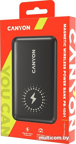 Внешний аккумулятор Canyon PB-1001 10000mAh (черный)