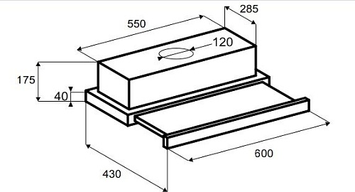 Кухонная вытяжка Zigmund & Shtain K 007.61 X