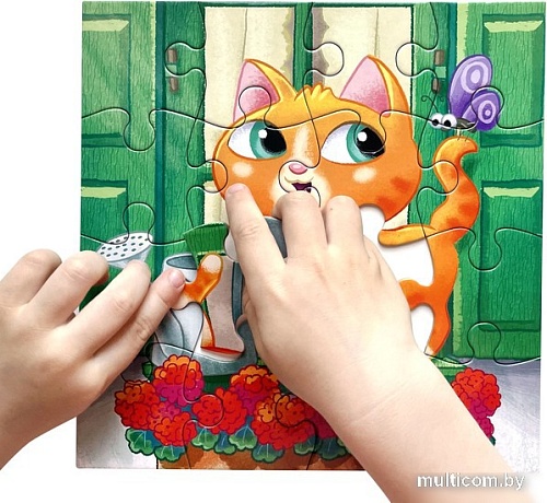 Мозаика/пазл Baby Toys First Puzzle. Котик 04146