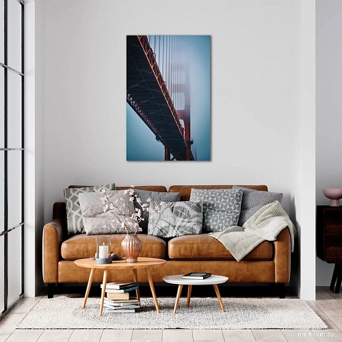 Картина Stamprint Мост в тумане 2 ST039 (120x80)