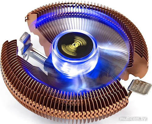 Кулер для процессора ExeGate EE91-PWM.Cu.BLUE EX286154RUS