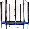 Батут Atlas Sport 140 см - 4.5ft (внешняя сетка, синий)