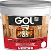 Краска GOL Expert для печей и каминов до 400С 1 кг (белый)