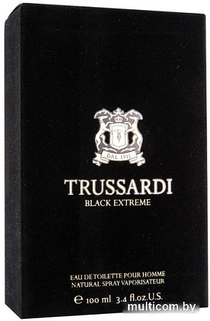 Парфюмерия Trussardi Black Extreme EdT (50 мл)