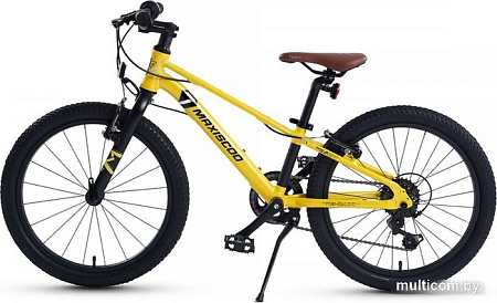 Детский велосипед Maxiscoo 7Bike 20 M200 2024 (желтый)