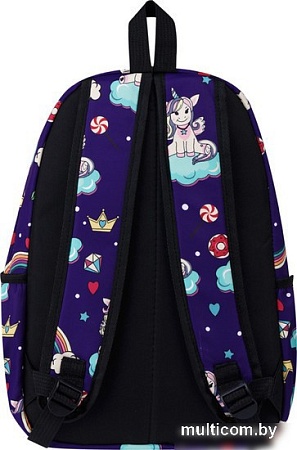 Школьный рюкзак ArtSpace Pattern Единороги Bdg_18049