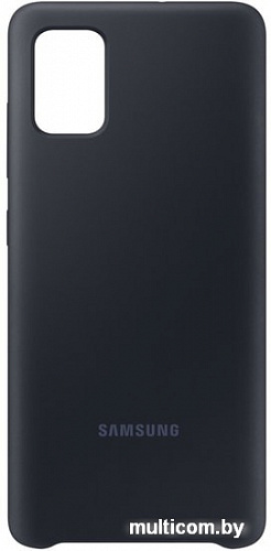 Чехол Samsung Silicone Cover для Samsung Galaxy A51 (черный)