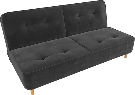 Диван Mebelico Портленд 108740 (БНП, велюр, серый)