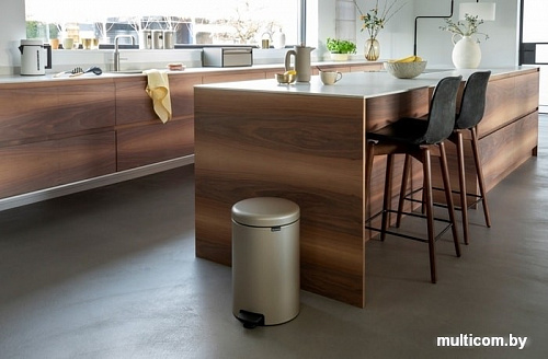 Brabantia Pedal Bin NewIcon 20 л (шампань)