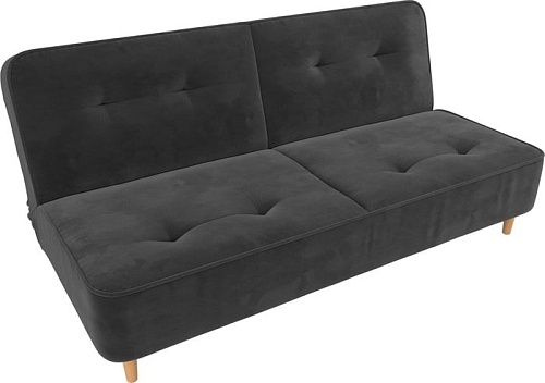 Диван Mebelico Портленд 108740 (БНП, велюр, серый)