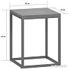 Журнальный столик LoftyHome Мальборк 3 Смоук (серый)