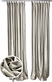 Комплект штор Ника Зварико 7300250/2 3.0x2.5 м (светло-серый 18)