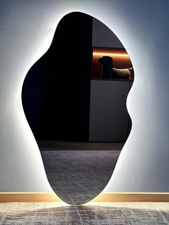 Зеркало с подсветкой eMZe 45x77 LED.NF.45.77.AF.4K (с подсветкой и антизапотеванием)