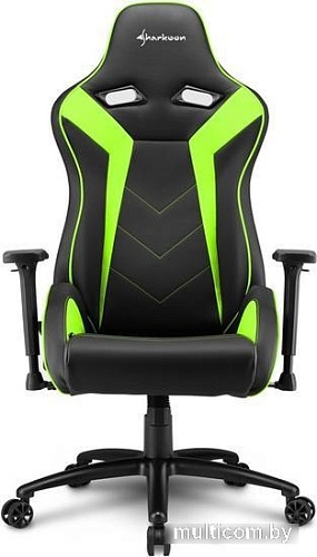 Кресло Sharkoon Elbrus 3 (черный/зеленый)