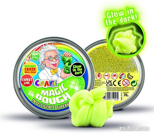 Тесто для лепки Craze Magic Dough Попрыгунчик Опыты профессора 35245.A