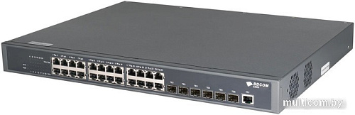 Управляемый коммутатор 3-го уровня BDCOM S3900-24T6X