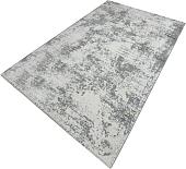 Ковер для жилой комнаты Radjab Carpet Амальфи Прямоугольник A5712A 13675 (0.8x1.5, Cream/L.Grey)
