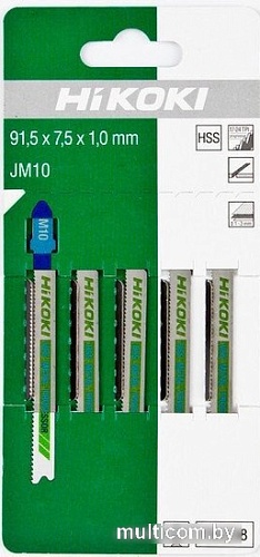 Набор пильных полотен Hikoki (Hitachi) JM10 750038 (5 шт)