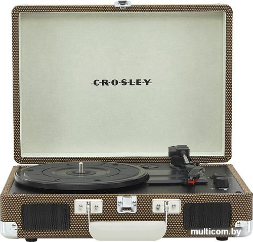 Виниловый проигрыватель Crosley Cruiser Plus Tweed