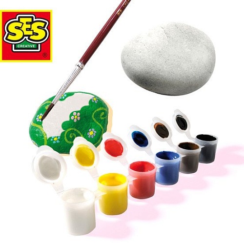 Набор для рисования SES Creative Раскрашивание камней 14818