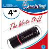 USB Flash Smart Buy Crown Black 4GB (SB4GBCRW-K)