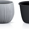 Кашпо Prosperplast Flower Pot DKB150-422U (серый)