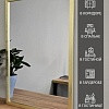 Зеркало eMZe Прямоугольное 50x70 DK4002.AUR (золото)