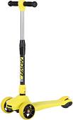 Самокат Novatrack Rainbow Car 120C.RAINBOW.YL20 (желтый)