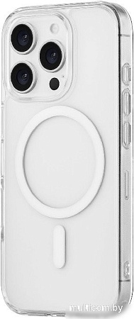 Чехол для телефона uBear Real Mag Case для Apple iPhone 16 Pro (прозрачный)