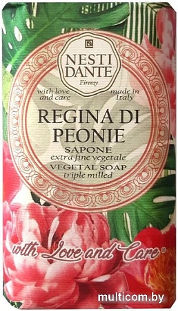 Nesti Dante Мыло твердое Regina Di Peonie 250 г