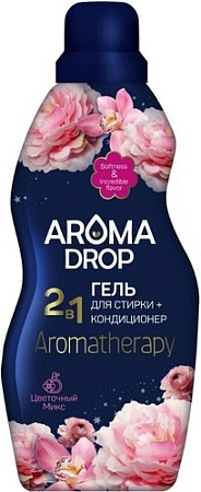 Гель для стирки Aroma Drop 2 в 1 Aromatherapy Цветочный микс 1 кг