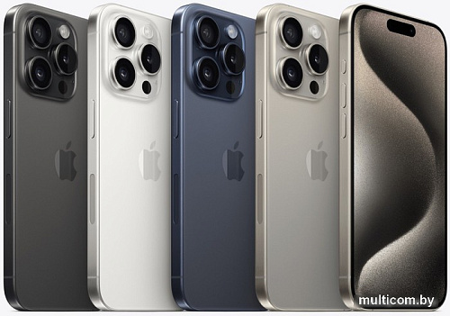 Смартфон Apple iPhone 15 Pro 512GB (природный титан)