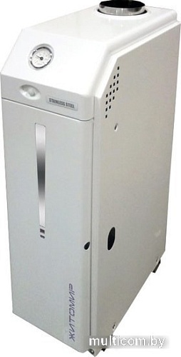Отопительный котел АТЕМ Житомир-3 КС-ГВ-030СН (дымоход вверх, теплообменник нерж.)