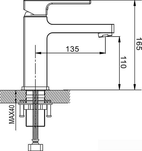 Смеситель Shevanik S8271H
