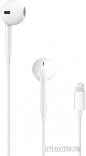 Наушники Apple EarPods с разъёмом Lightning [MMTN2ZM/A]