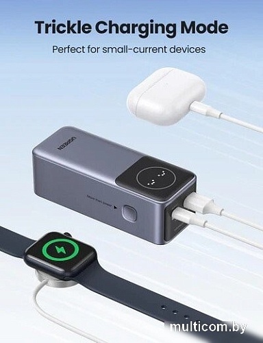 Внешний аккумулятор Ugreen PB724 12000mAh (серый)