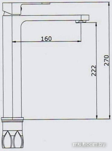 Смеситель Vieir 283512