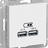 Розетка USB Systeme Electric AtlasDesign ATN000133