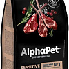 Сухой корм для кошек AlphaPet Superpremium Sensitive с ягненком 3 кг