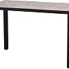 Стол Millwood Сеул керамогранит 120x60x75 (бетон клифф/металл черный)