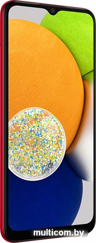 Смартфон Samsung Galaxy A03 SM-A035F/DS 32GB (красный)