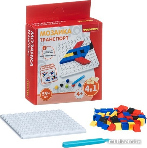 Мозаика/пазл Bondibon Транспорт ВВ4427