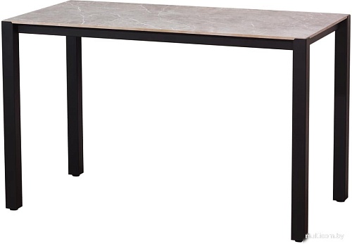 Стол Millwood Сеул керамогранит 120x60x75 (бетон клифф/металл черный)