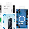 Чехол для телефона Momax Protection Bundle Set для iPhone 16 MXAP24STGS
