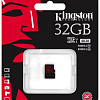 Карта памяти Kingston microSDHC (Class 10) 32GB (SDCA3/32GBSP)