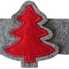 Кольцо для салфеток Arya Xmas Tree 8680943110428 (6 шт, серый)